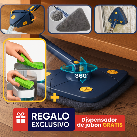 Fregona 360 FacilMop + Dispensador de Jabon GRATIS