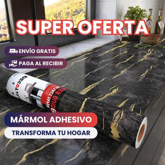 Mármol Adesivho BG™ – UltraRealista, Resistente y HOY en Oferta!